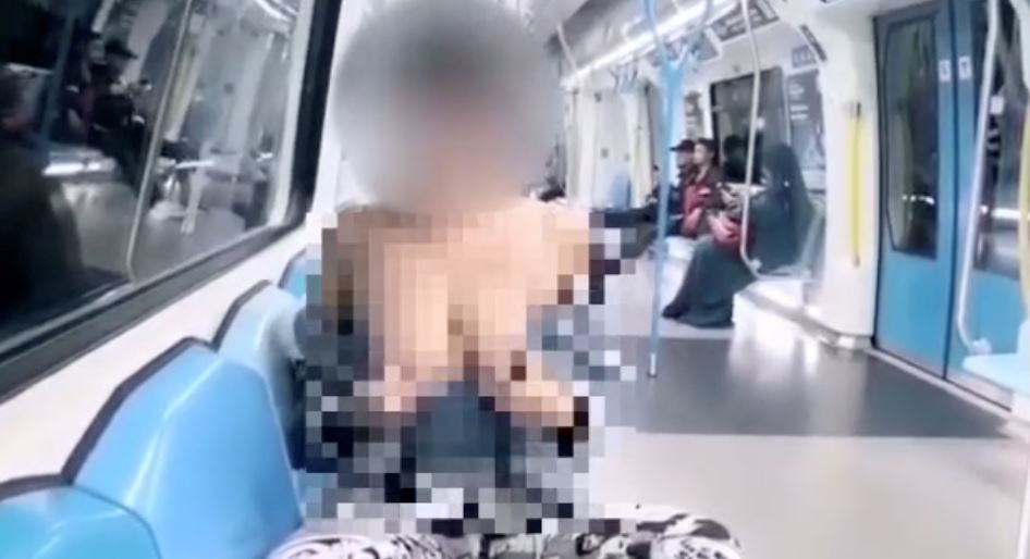女王红穿这样搭 mrt ？男网友们「狂流鼻血」！