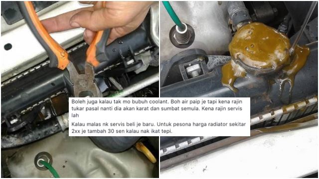 Lelaki Ni Share Tips Apa Nak Buat Kalau Radiator Rosak Berkarat | ERA ...