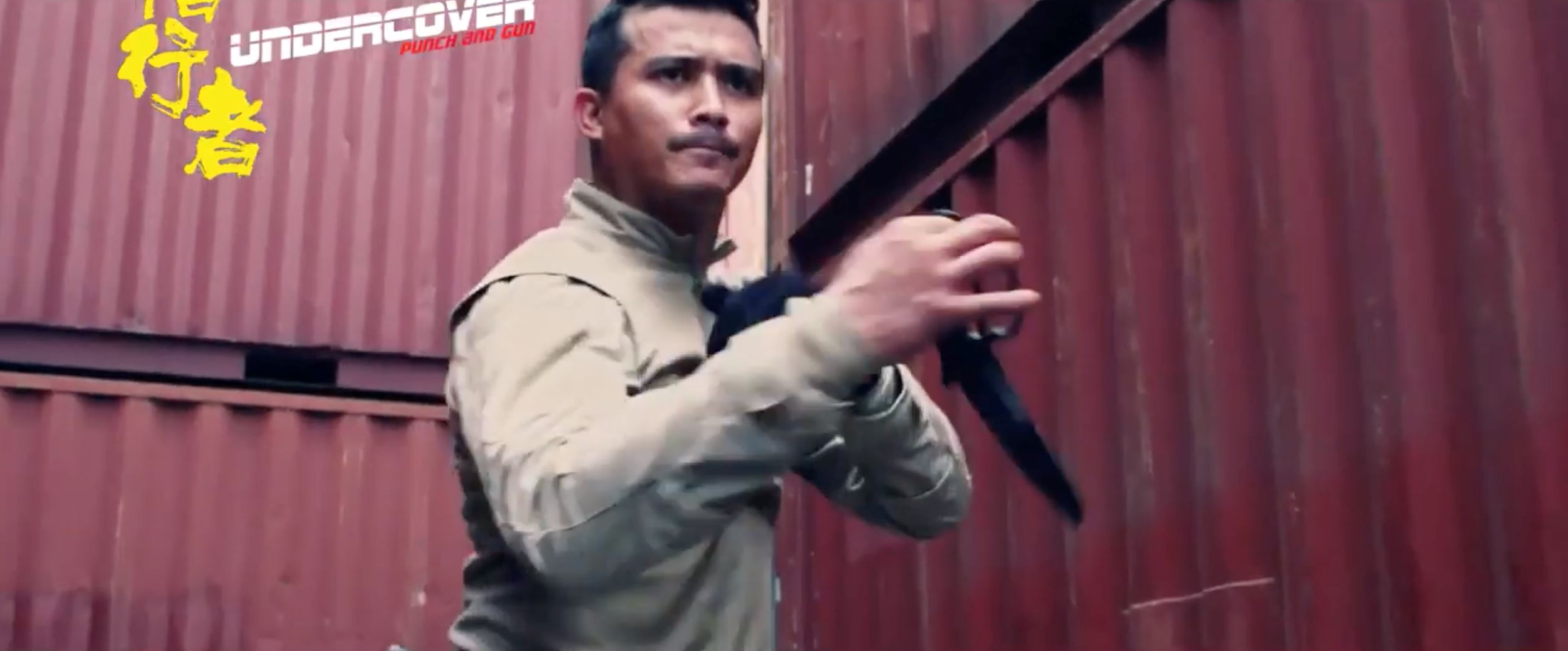 hebat! aaron aziz berlakon dalam filem aksi filem hong kong