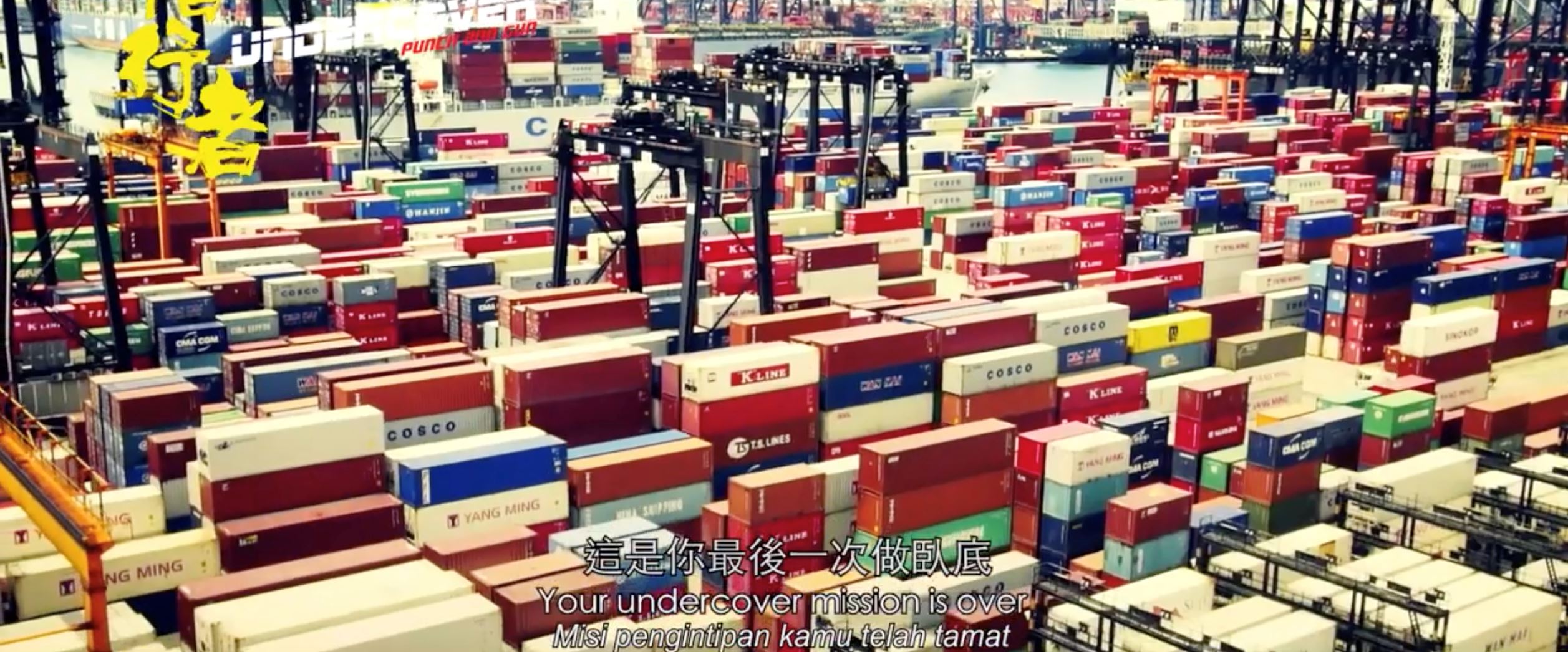 hebat! aaron aziz berlakon dalam filem aksi filem hong kong