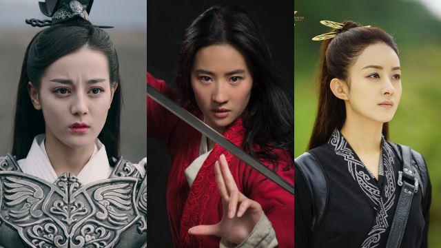 《花木兰》刘亦菲杀气十足！盘点9位「战士造型」女星 | MY FM