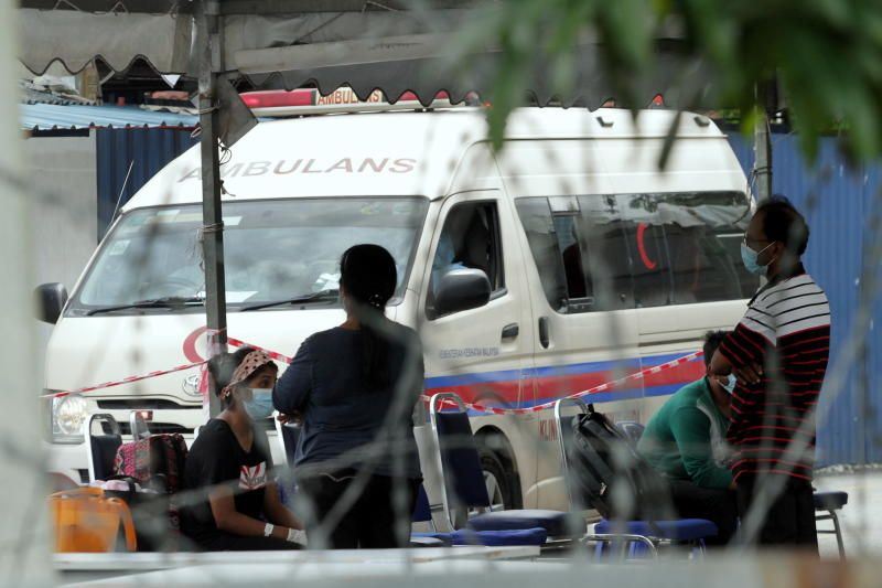 if you test positive covid-19, stay home, wait for ambulance!