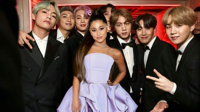 bts kini berkongsi bumbung bersama barisan artis hollywood