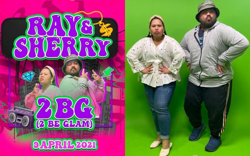 ‘2 be glam’, gabungan ray & sherry ‘rap’ lagu sendiri