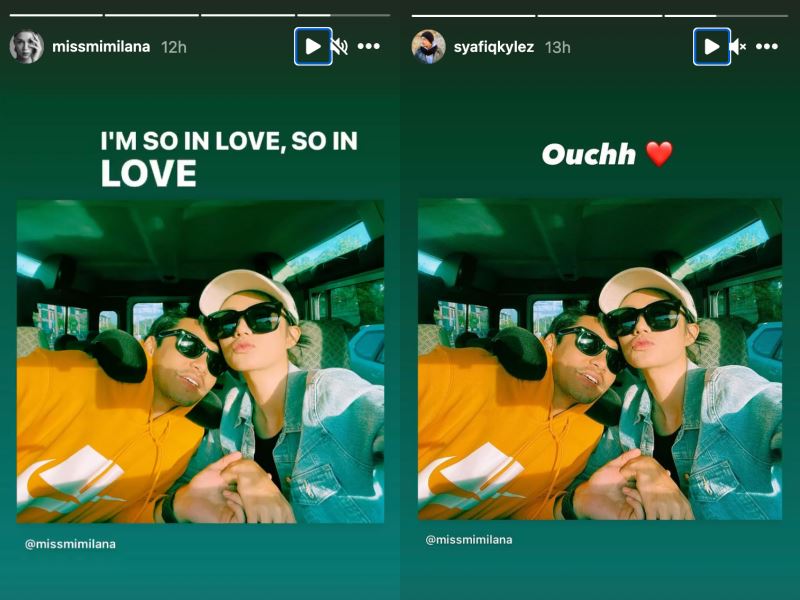 sweetnya… syafiq kyle & mimi lana kembali bercinta?!