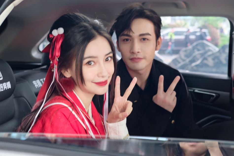 《奔跑吧》拍摄三国主题❗️angelababy变身貂蝉❤️