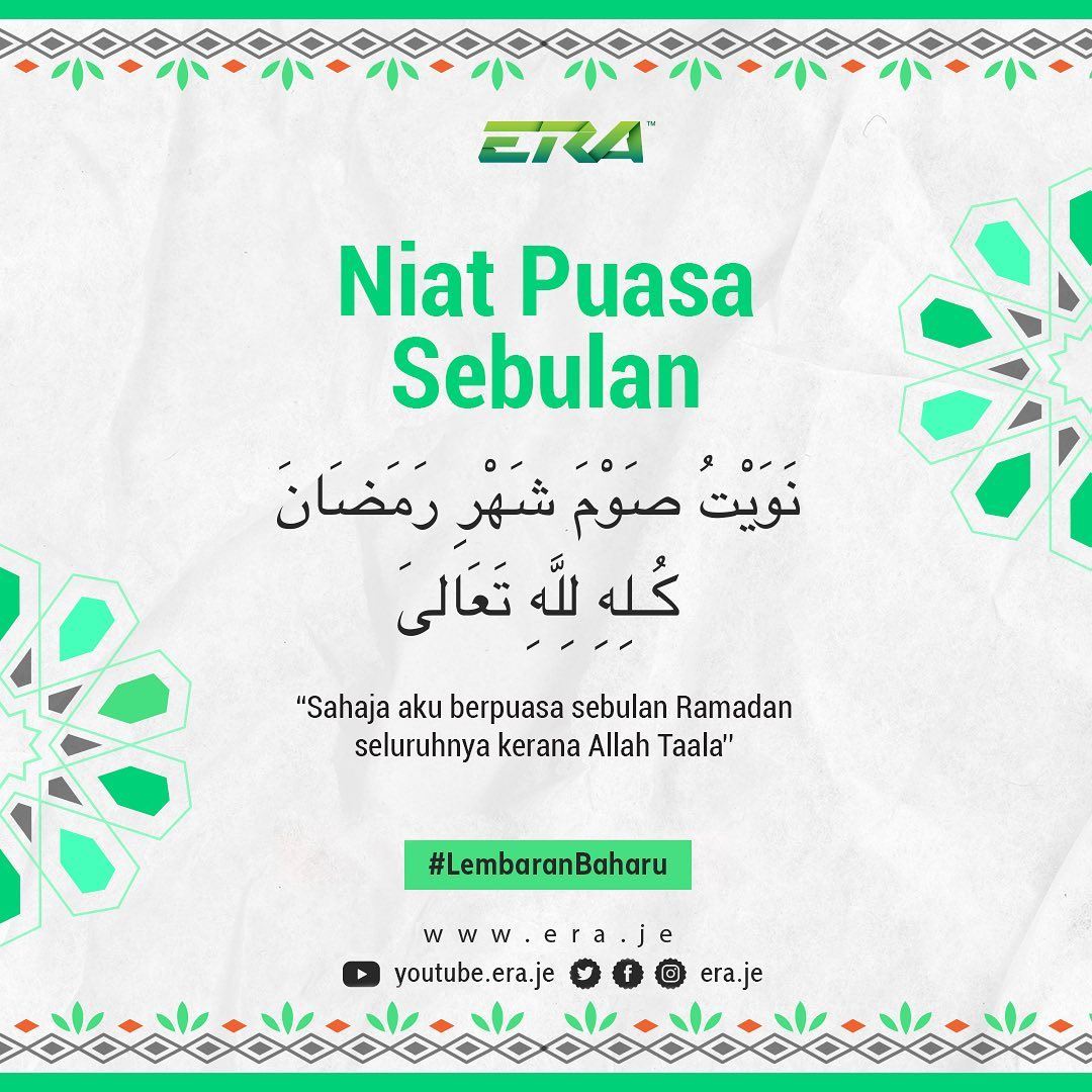 bagaimana hendak niat puasa?