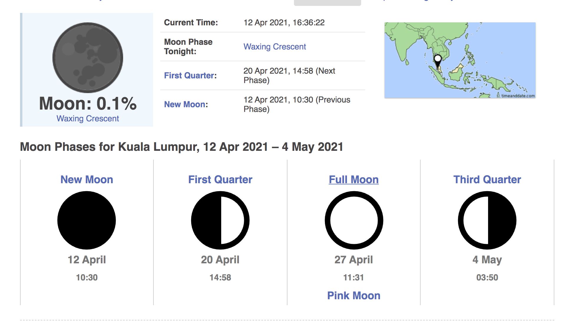 4月27日有超级粉红月亮啊❗️一定要看啊🔥
