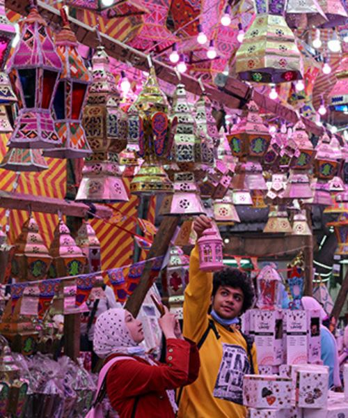 meriah sambutan ramadan di mesir