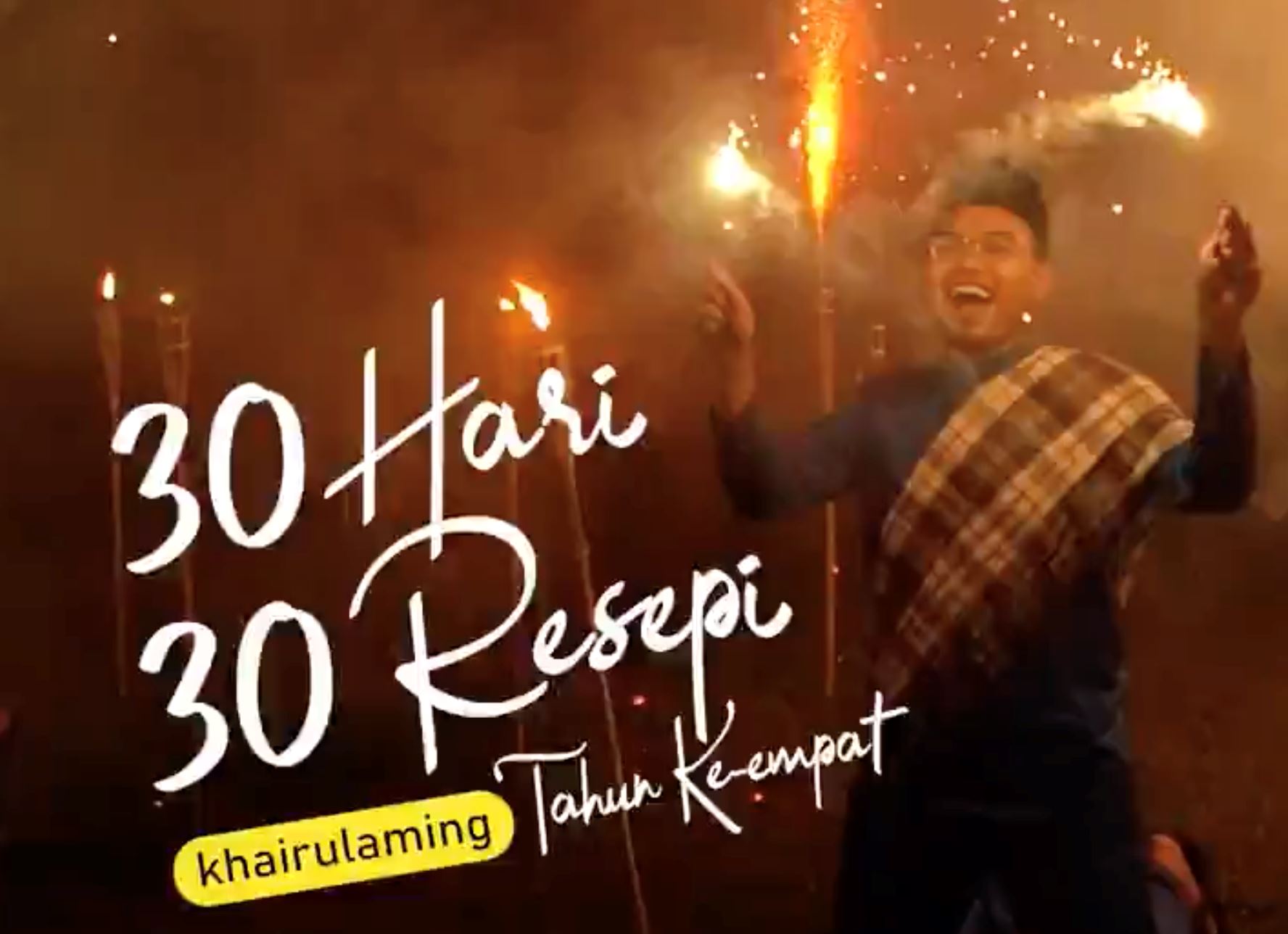 bertahun kongsi resepi, khairul aming tak pernah menghampakan!