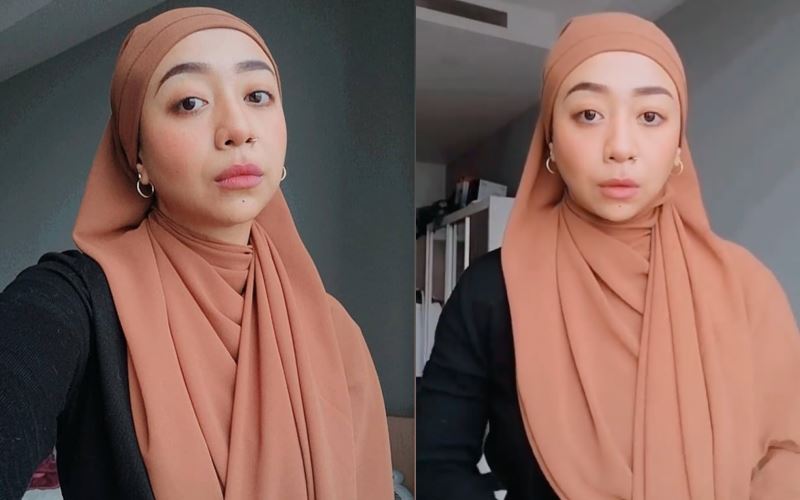 mahu terus istiqamah, amylea azizan bertudung di bulan ramadan