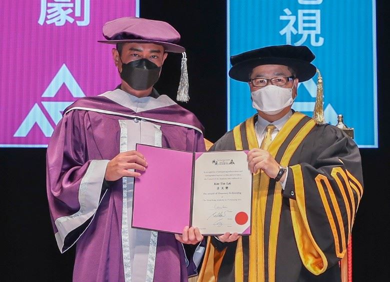 好厉害呀❗️古天乐、王祖蓝获颁荣誉院士🎓