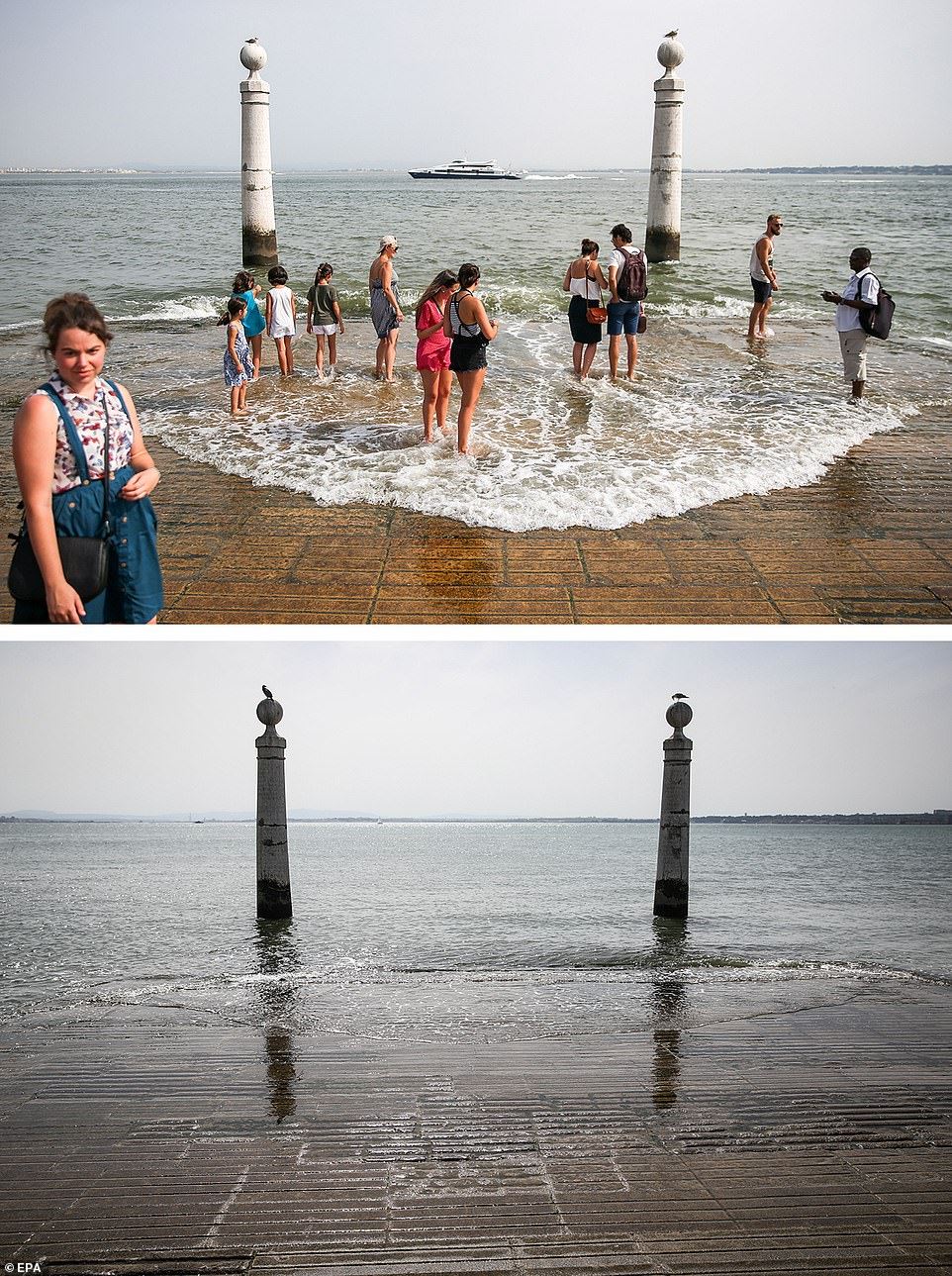 covid-19 – before and after photos