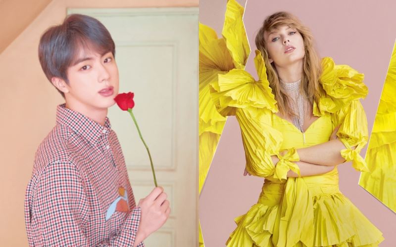 teruja! peminat mahukan kolaborasi antara taylor swift & jin bts 