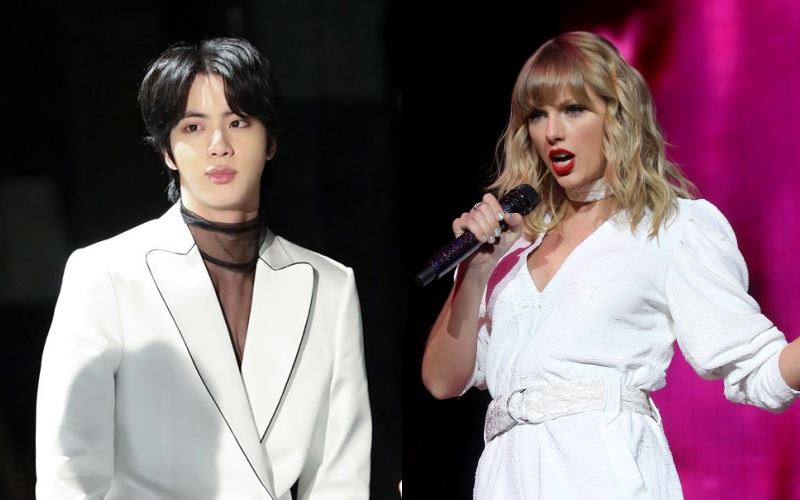 teruja! peminat mahukan kolaborasi antara taylor swift & jin bts 