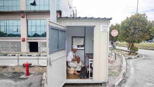 kisah tukang kasut di ipoh yang kerja keras demi cantikkan kubur isterinya