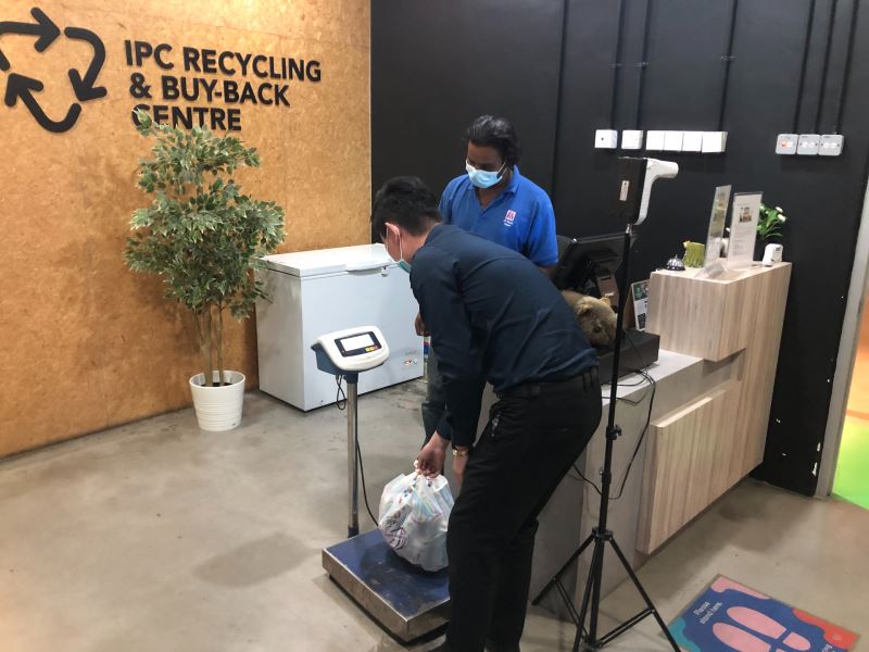adding value to “trash” at ipc’s recycling and buy back centre!