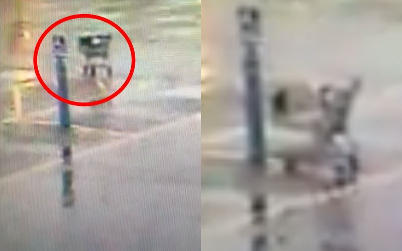 meremang! netizen kecoh troli gerak sendiri di kawasan parkir pusat membeli belah