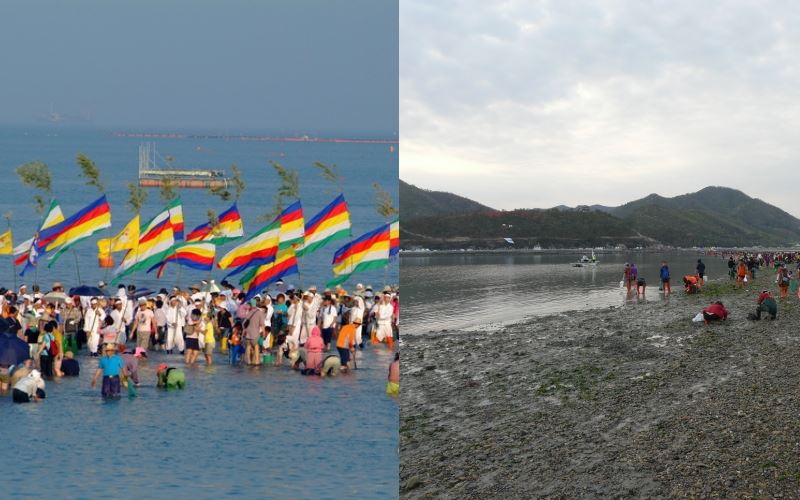 fenomena laut 'terbelah' dua, netizen tergamam!