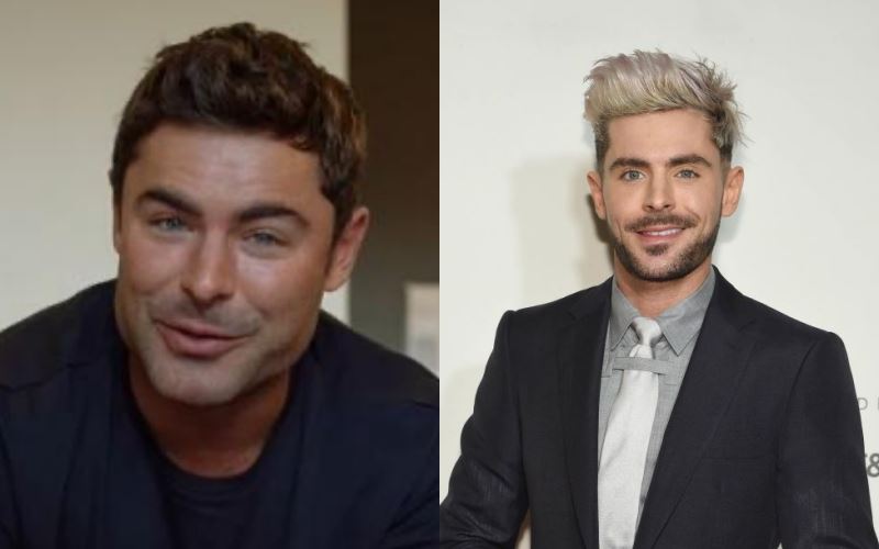 rupa zac efron kelihatan lain, peminat timbul tanda tanya