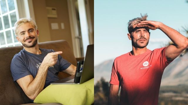 rupa zac efron kelihatan lain, peminat timbul tanda tanya