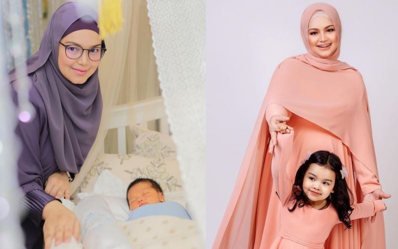 siti nurhaliza kongsi wajah & nama anak di media sosial, muhammad afwa nama dipilih