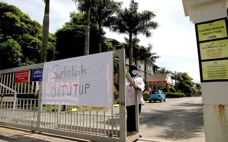 school sessions will be held online for 2 weeks after hari raya holidays