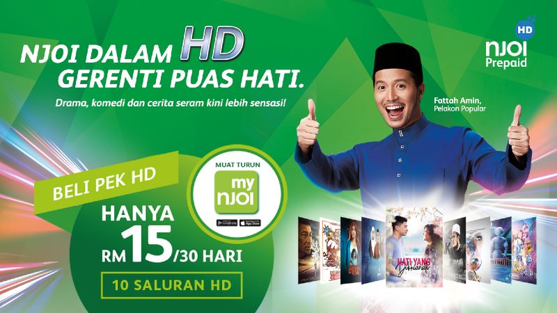 new njoi hd packs offers richer viewing experience!