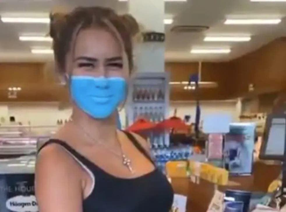 couple face deportation from bali for reaction video with painted on face mask