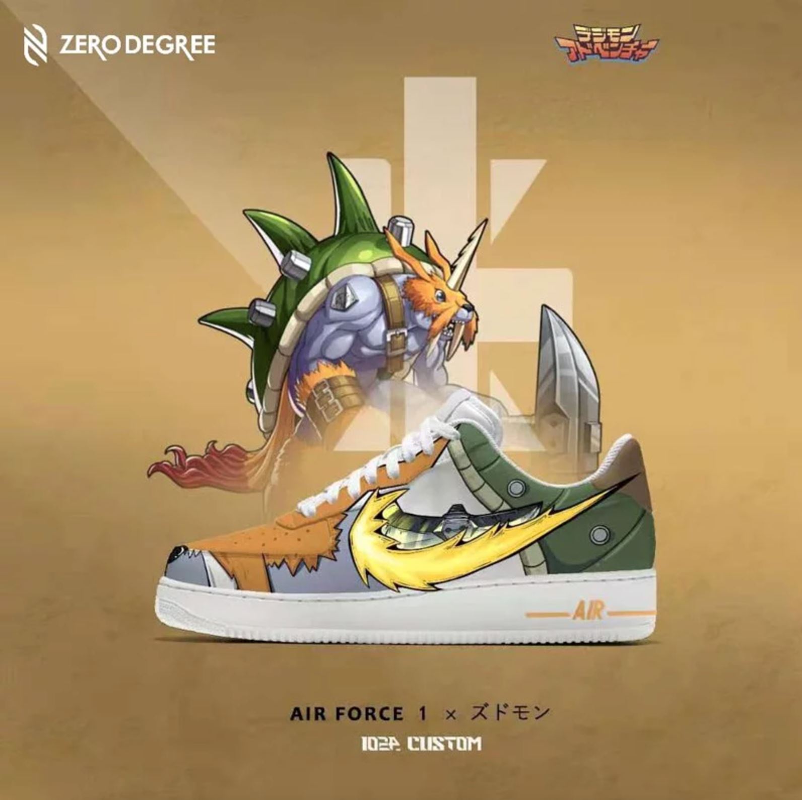 运动品牌和digimon推出潮鞋❗️暴龙兽、天使兽、天女兽等超美🔥