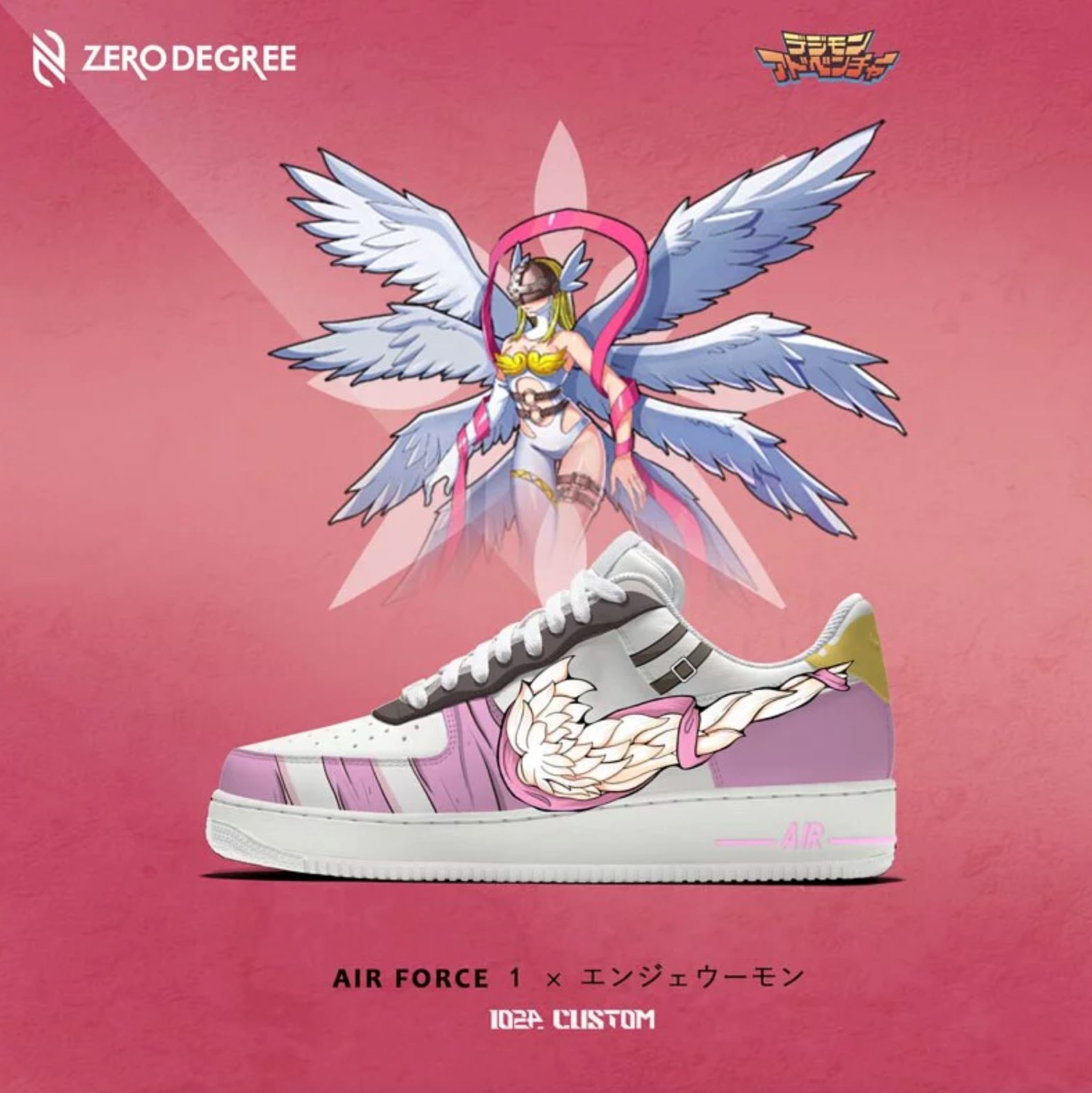 运动品牌和digimon推出潮鞋❗️暴龙兽、天使兽、天女兽等超美🔥