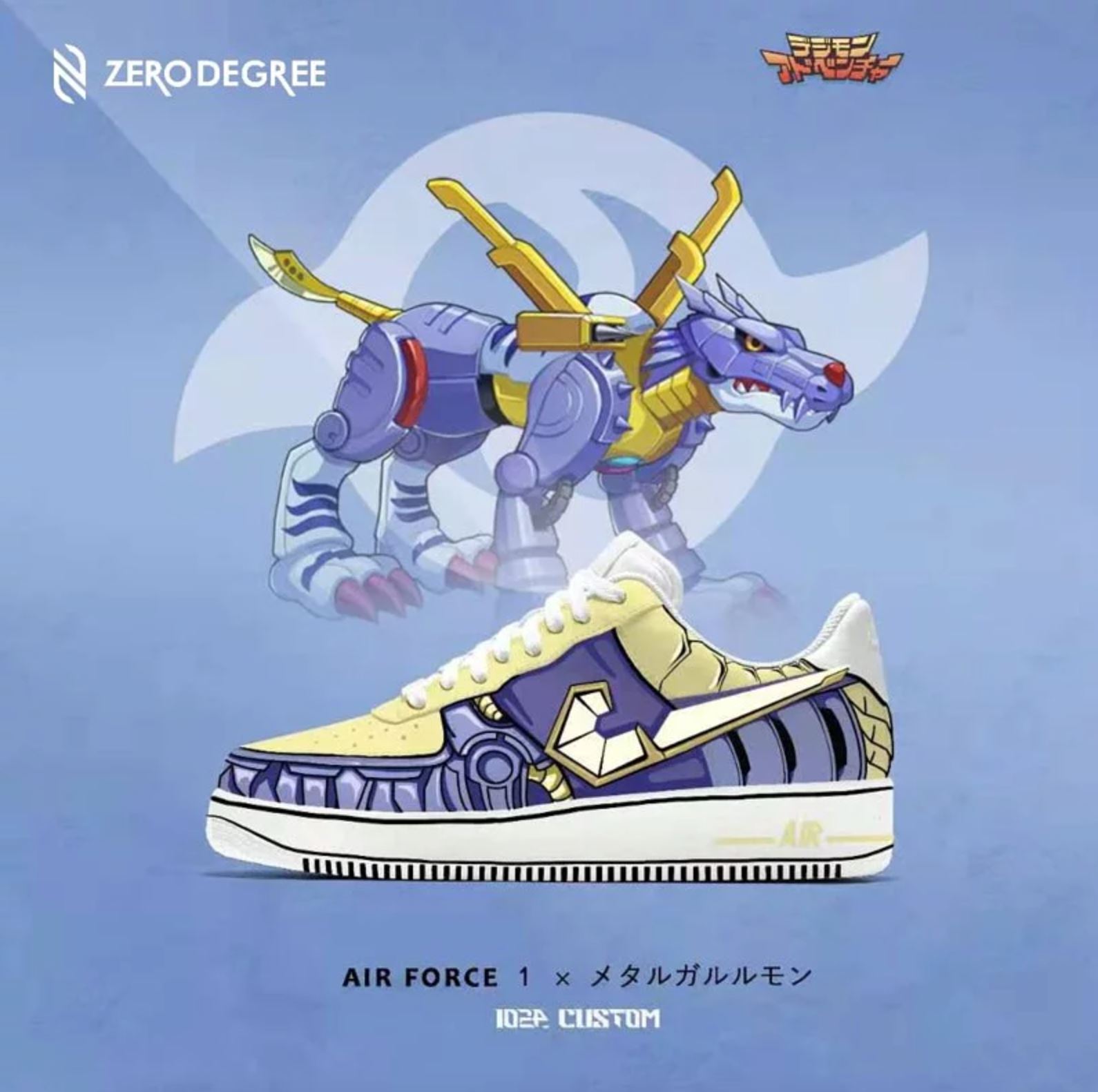 运动品牌和digimon推出潮鞋❗️暴龙兽、天使兽、天女兽等超美🔥