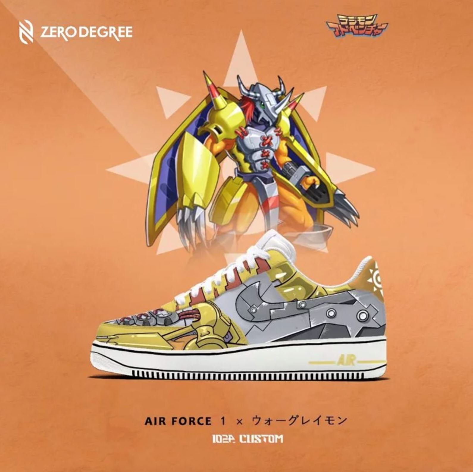 运动品牌和digimon推出潮鞋❗️暴龙兽、天使兽、天女兽等超美🔥