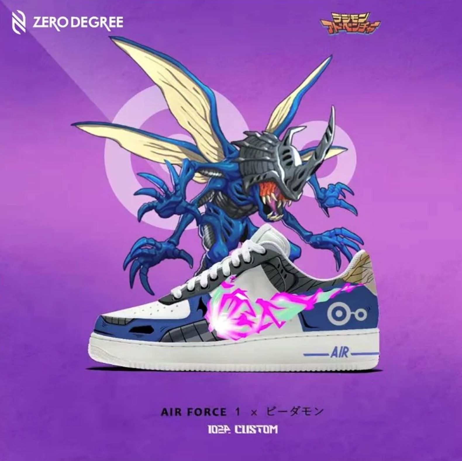 运动品牌和digimon推出潮鞋❗️暴龙兽、天使兽、天女兽等超美🔥