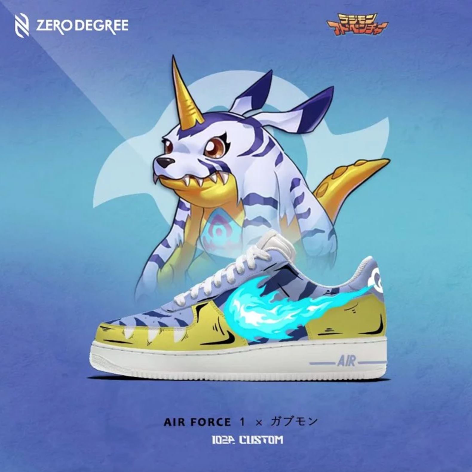 运动品牌和digimon推出潮鞋❗️暴龙兽、天使兽、天女兽等超美🔥