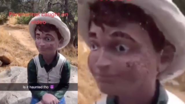 seram! hidup sering diganggu selepas jumpa anak patung di hutan