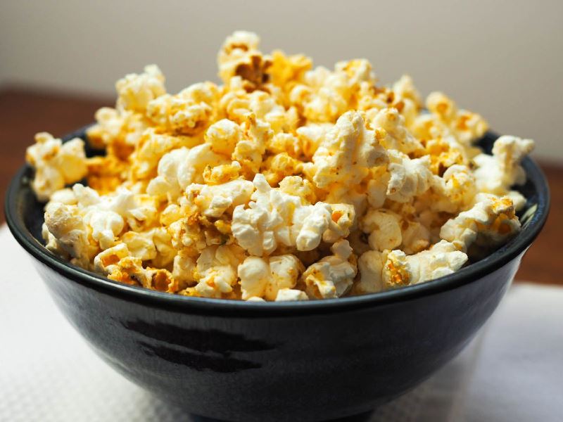 popcorn is actually good for you, if prepared the right way!