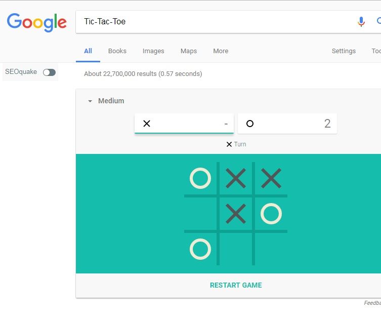 tujuh game tersembunyi yang korang boleh main free di pelayar web google