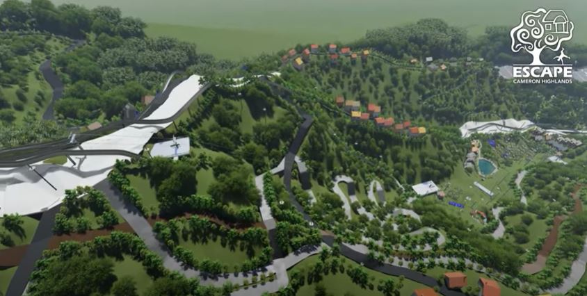taman tema baru di cameron highland bakal hidupkan kembali industri pelancongan