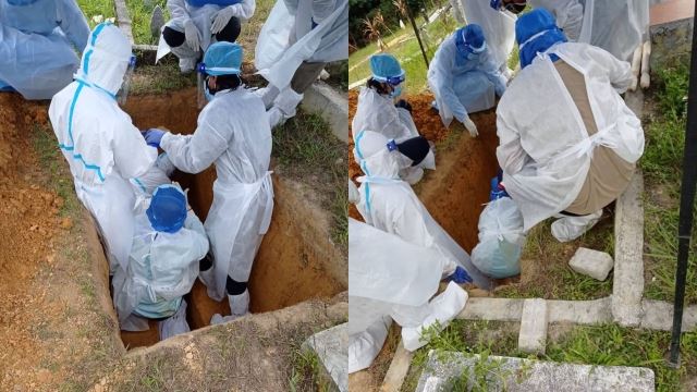 berat ujian pemuda ini setelah terima berita duka kehilangan ibu dan abang tercinta akibat covid-19