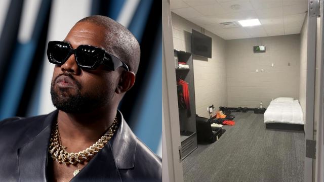 warganet kata bilik baru kanye west selepas bercerai dengan kim kardashian kosong, seperti 'penjara'