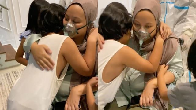 siti sarah dikejarkan ke hospital tahap oksigen menurun akibat dijangkiti covid-19