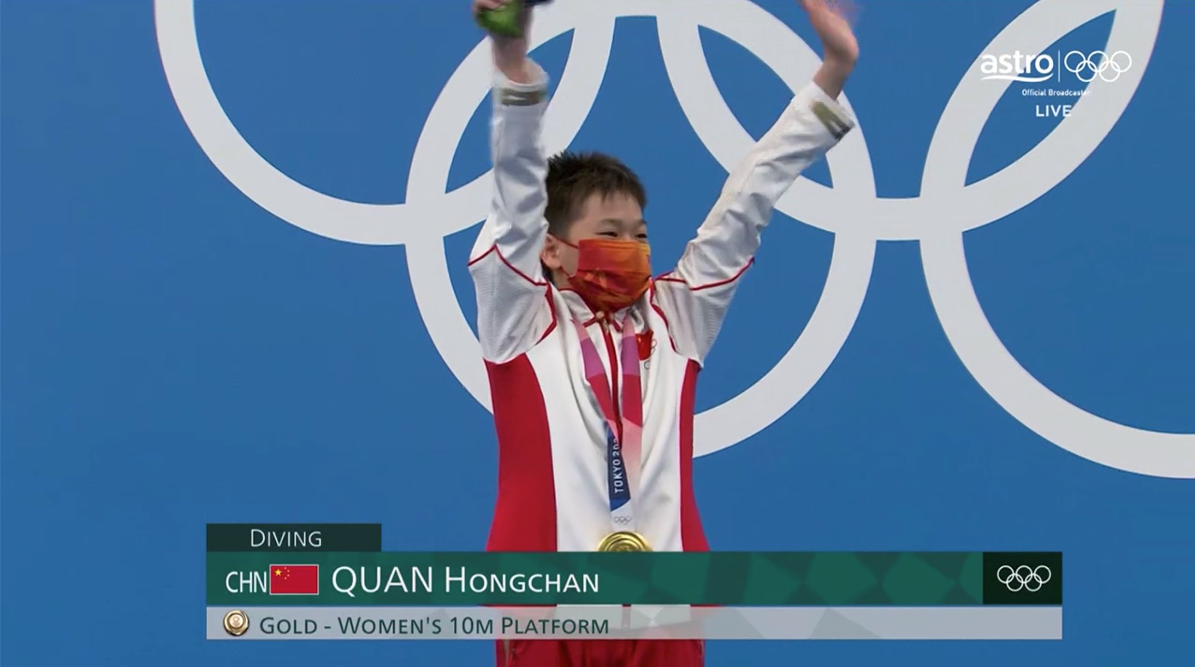 【14岁获奥运金牌】每天都练习400多跳❗️全红婵：想多赚钱给妈妈治病❤️