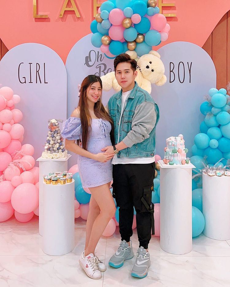 jeff和inthira公开宝宝性别❗️小公主还是小王子呀💕