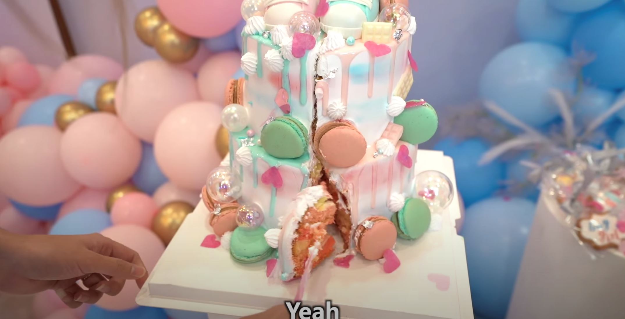 jeff和inthira公开宝宝性别❗️小公主还是小王子呀💕