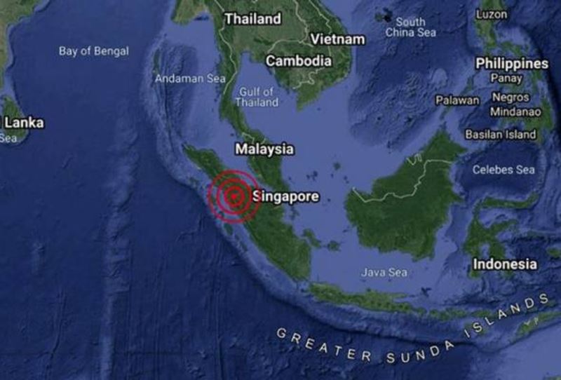 tremors felt in kuala lumpur and selangor due to earthquake in indonesia
