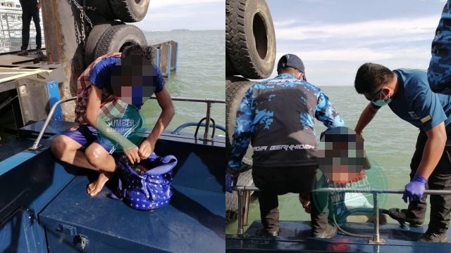 cubaan kedua individu gagal rentas selat pulau pinang guna rakit buatan sendiri