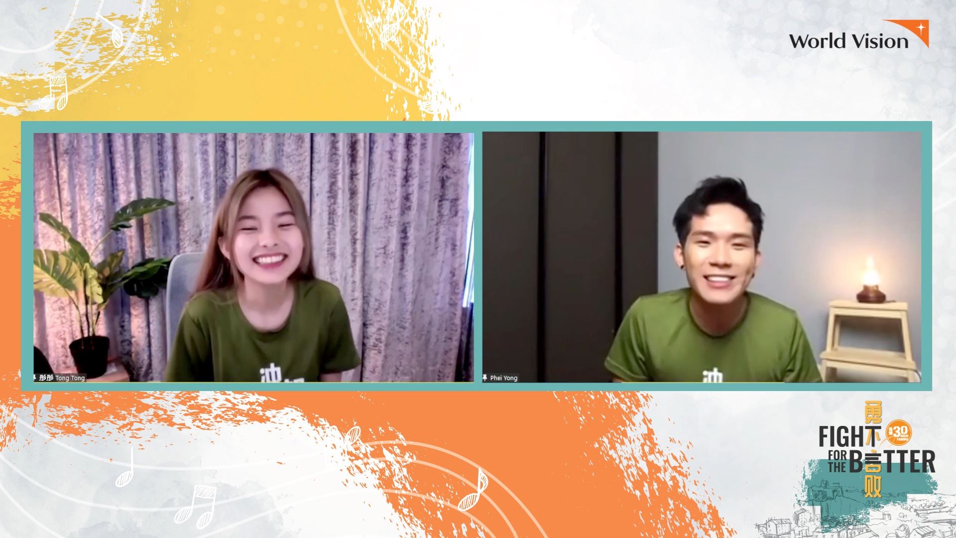 马来西亚世界宣明会饥饿30传递勇敢而坚韧的精神