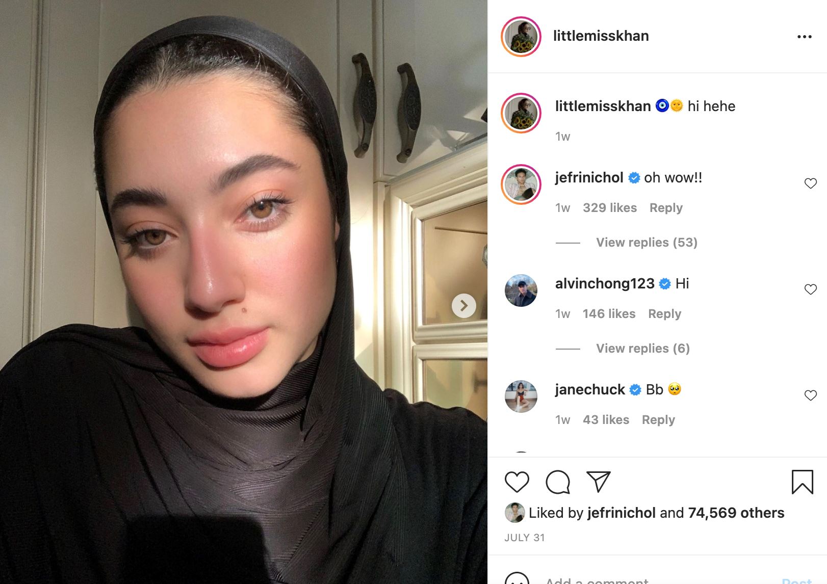 adik neelofa, ameera khan bercinta dengan pelakon indonesia, jefri nichol?