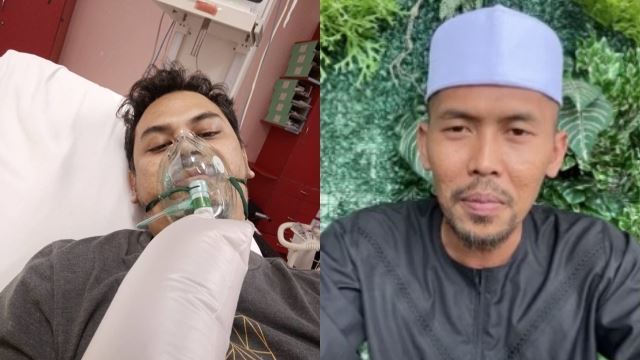 abang allahyarham siti sarah sudah ditidurkan, shuib mohon doa semua